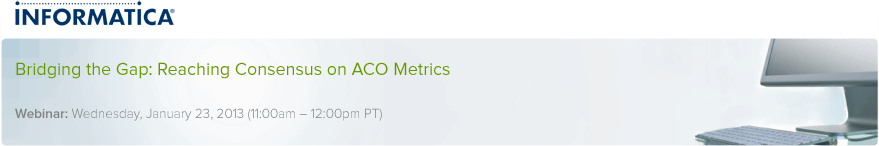 Bridging the Gap: Reaching Consensus on ACO Metrics